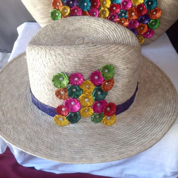 #New Mexican set hat and bag hadmade - Picture 3 of 5